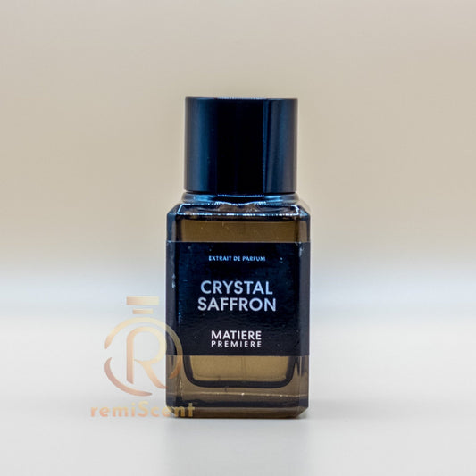 Matiere Premiere Crystal Saffron Extrait de Parfum - remiScent - perfume fragrance sample
